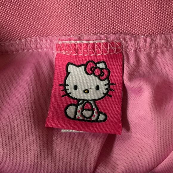Hello Kitty Skirt Girls Size 6 Layered Color Pink with Elastic Waist Polyester - Picture 4 of 5